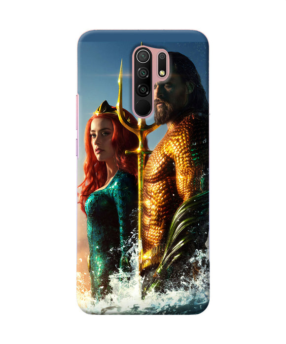 Aquaman Couple Redmi 9 Prime / Poco M2 / M2 Reloaded Back Cover