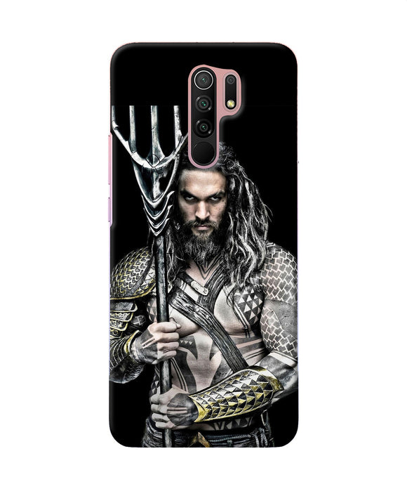 Aquaman Trident Black Redmi 9 Prime / Poco M2 / M2 Reloaded Back Cover