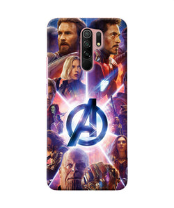 Avengers Poster Redmi 9 Prime / Poco M2 / M2 Reloaded Back Cover