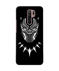 Black Penthon Cartoon Redmi 9 Prime / Poco M2 / M2 Reloaded Back Cover