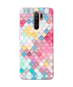 Colorful Fish Skin Redmi 9 Prime / Poco M2 / M2 Reloaded Back Cover