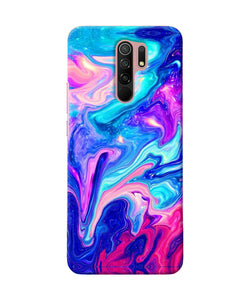 Abstract Colorful Water Redmi 9 Prime / Poco M2 / M2 Reloaded Back Cover