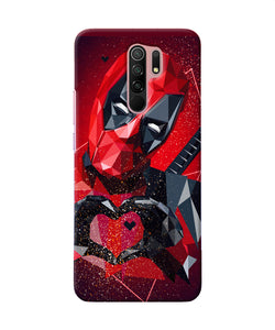 Deadpool Love Redmi 9 Prime / Poco M2 / M2 Reloaded Back Cover