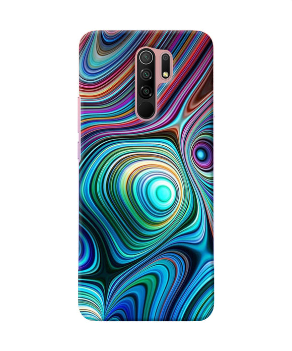 Abstract Coloful Waves Redmi 9 Prime / Poco M2 / M2 Reloaded Back Cover
