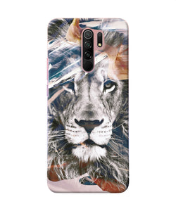 Lion Poster Redmi 9 Prime / Poco M2 / M2 Reloaded Back Cover