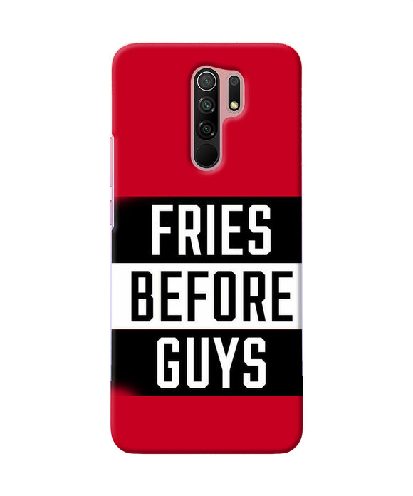 Fries Before Guys Quote Redmi 9 Prime / Poco M2 / M2 Reloaded Back Cover