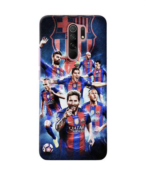 Messi Fcb Team Redmi 9 Prime / Poco M2 / M2 Reloaded Back Cover