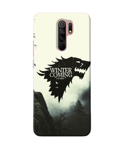 Winter Coming Stark Redmi 9 Prime / Poco M2 / M2 Reloaded Back Cover