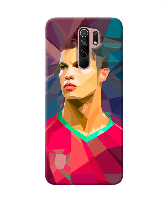 Abstract Ronaldo Redmi 9 Prime / Poco M2 / M2 Reloaded Back Cover