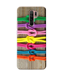 Colorful Shoelace Redmi 9 Prime / Poco M2 / M2 Reloaded Back Cover