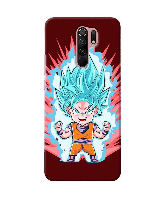 Goku Little Character Redmi 9 Prime / Poco M2 / M2 Reloaded Back Cover