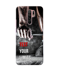 Test Your Limit Quote Redmi 9 Prime / Poco M2 / M2 Reloaded Back Cover