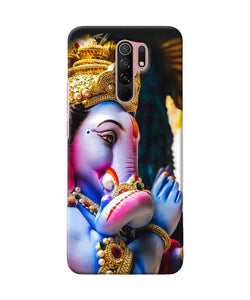 Lord Ganesh Statue Redmi 9 Prime / Poco M2 / M2 Reloaded Back Cover