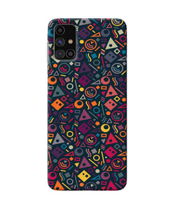 Geometric Abstract Samsung M31s Back Cover