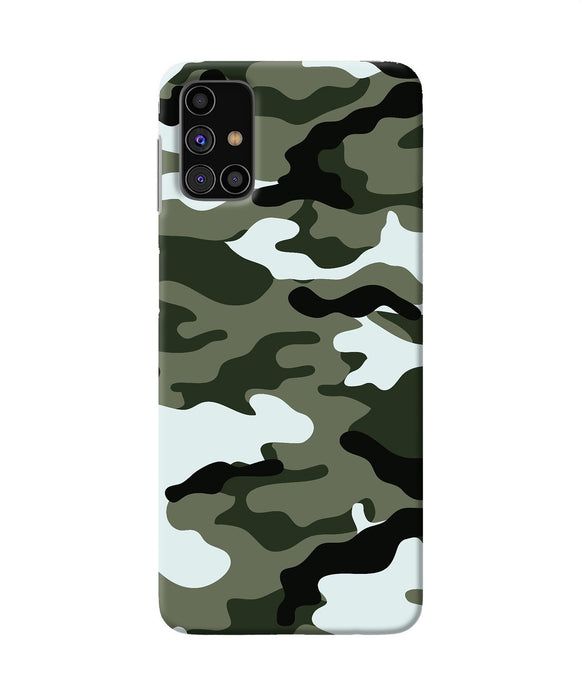 Camouflage Samsung M31s Back Cover