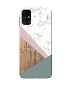 Marble Wood Abstract Samsung M31s Back Cover