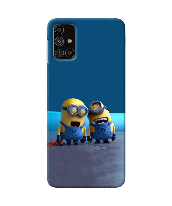 Minion Laughing Samsung M31s Back Cover