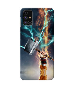 Thor Hammer Mjolnir Samsung M31s Back Cover