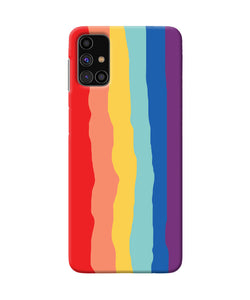 Rainbow Samsung M31s Back Cover