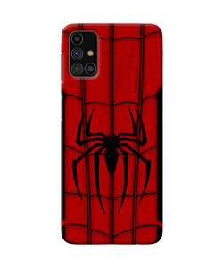 Spiderman Costume Samsung M31s Real 4D Back Cover