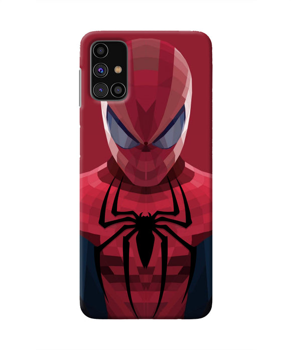 Spiderman Art Samsung M31s Real 4D Back Cover