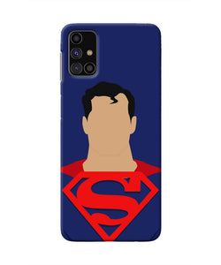 Superman Cape Samsung M31s Real 4D Back Cover