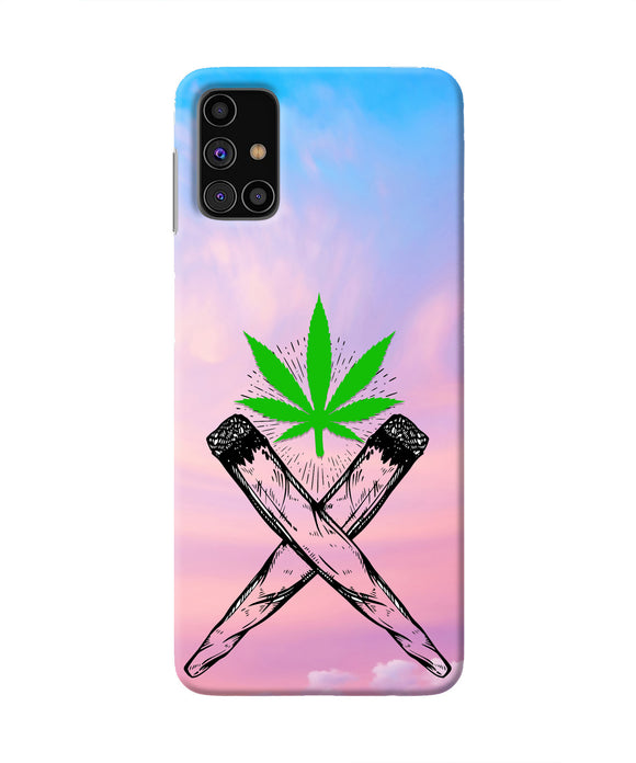 Weed Dreamy Samsung M31s Real 4D Back Cover