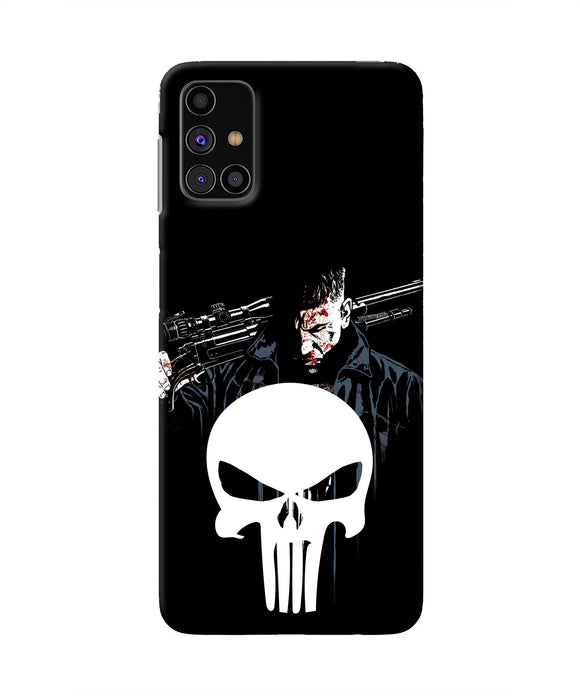 Punisher Character Samsung M31s Real 4D Back Cover