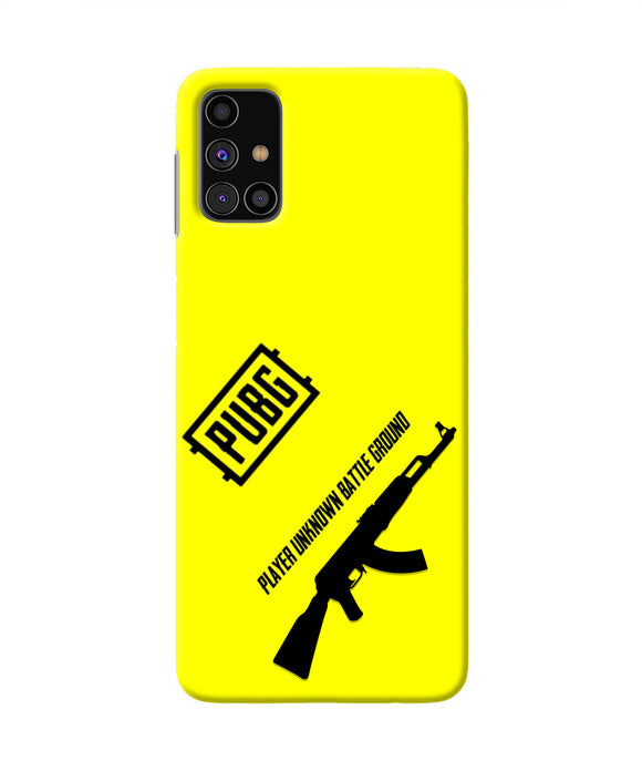 PUBG AKM Gun Samsung M31s Real 4D Back Cover