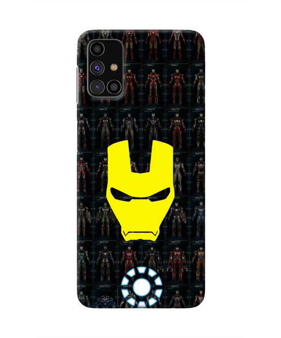 Iron Man Suit Samsung M31s Real 4D Back Cover