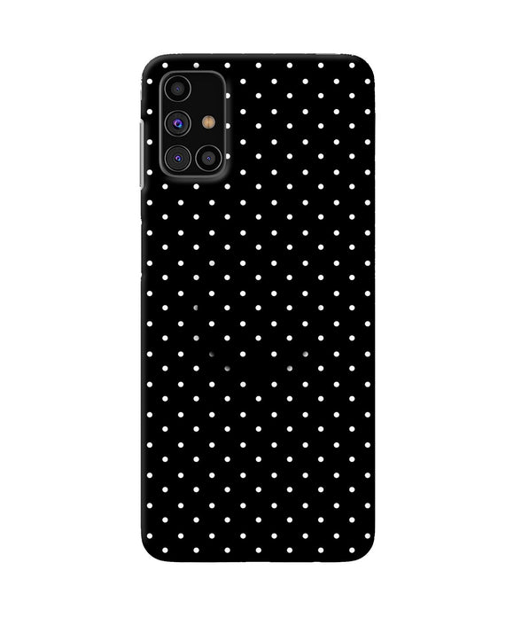 White Dots Samsung M31s Pop Case