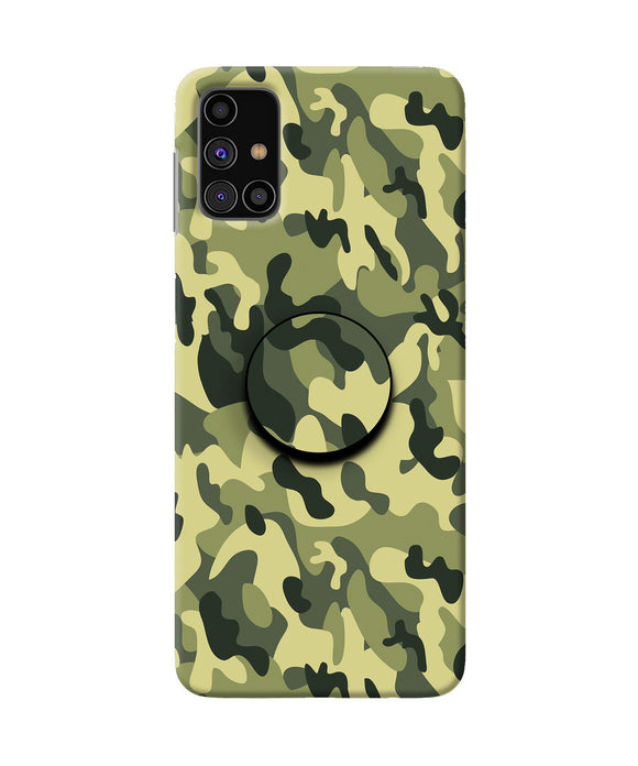 Camouflage Samsung M31s Pop Case