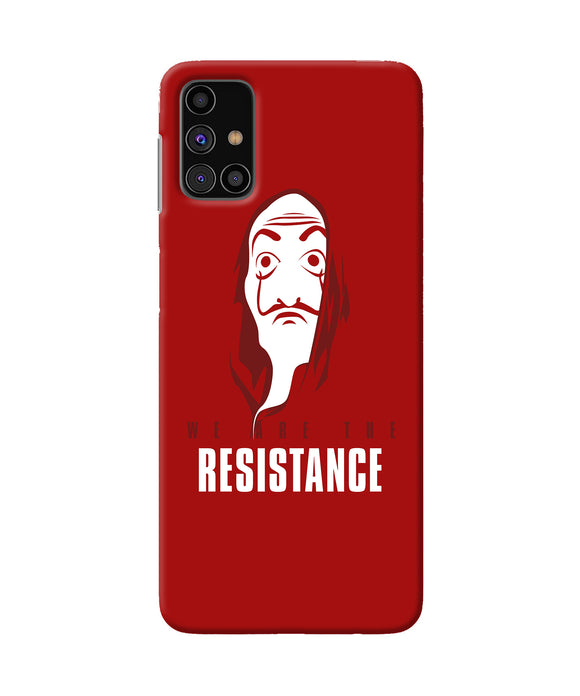 Money Heist Resistance Quote Samsung M31s Back Cover