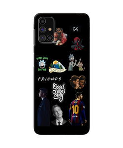 Positive Characters Samsung M31s Back Cover