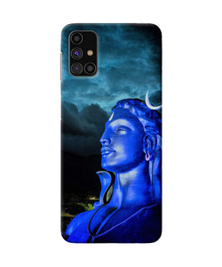 Adiyogi Blue Samsung M31s Back Cover