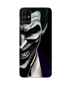 The Joker Black Samsung M31s Back Cover