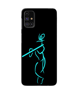 Lord Krishna Sketch Samsung M31s Back Cover