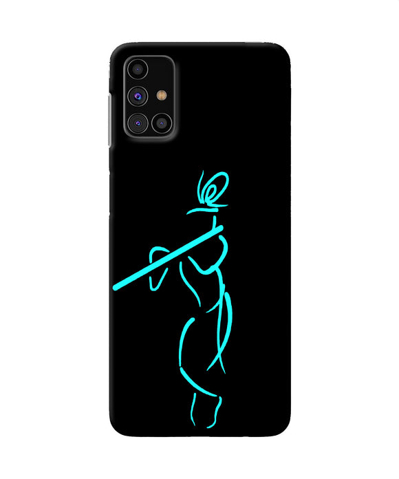 Lord Krishna Sketch Samsung M31s Back Cover