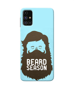 Beard Season Samsung M31s Back Cover