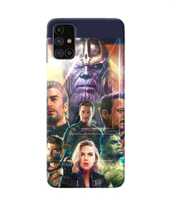 Avengers Poster Samsung M31s Back Cover