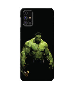 Abstract Hulk Buster Samsung M31s Back Cover