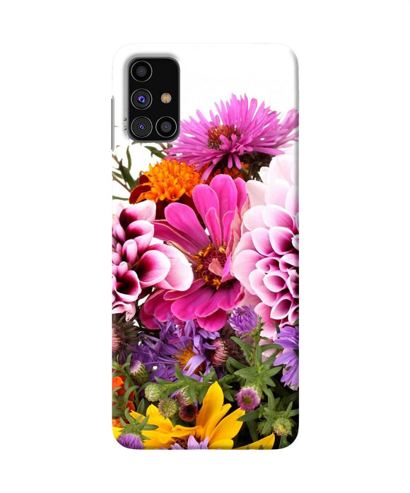 Natural Flowers Samsung M31s Back Cover