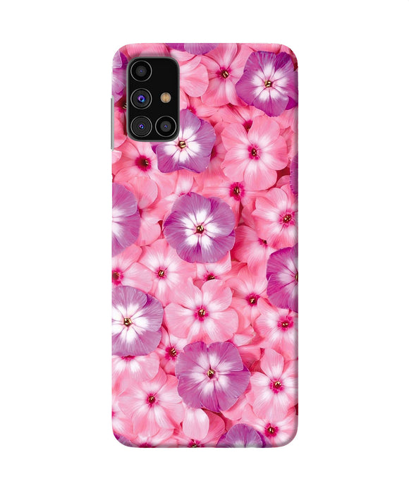 Natural Pink Flower Samsung M31s Back Cover