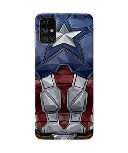 Captain Suit Samsung M31s Back Cover