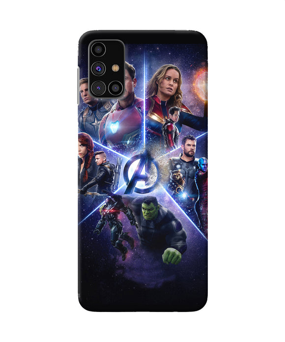 Avengers Super Hero Poster Samsung M31s Back Cover