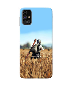 Pubg Poster 2 Samsung M31s Back Cover