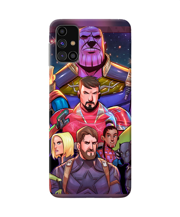 Avengers Animate Samsung M31s Back Cover