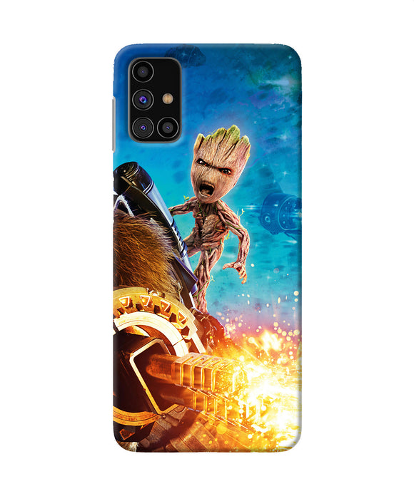 Groot Angry Samsung M31s Back Cover