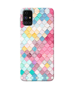 Colorful Fish Skin Samsung M31s Back Cover