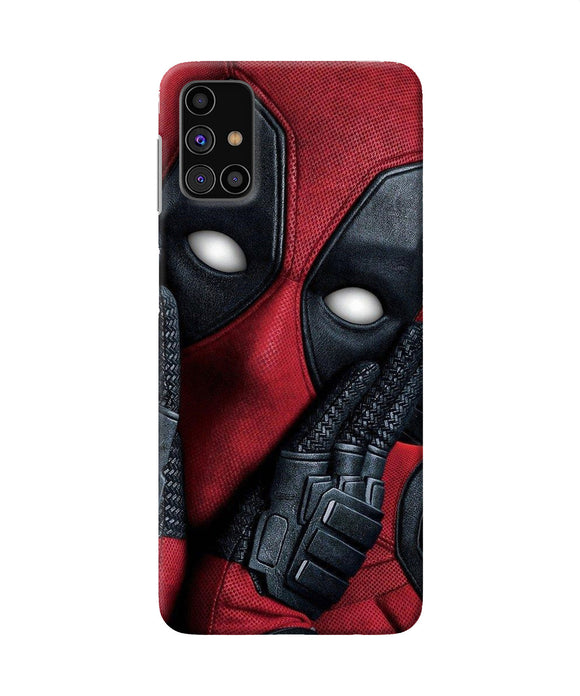 Thinking Deadpool Samsung M31s Back Cover